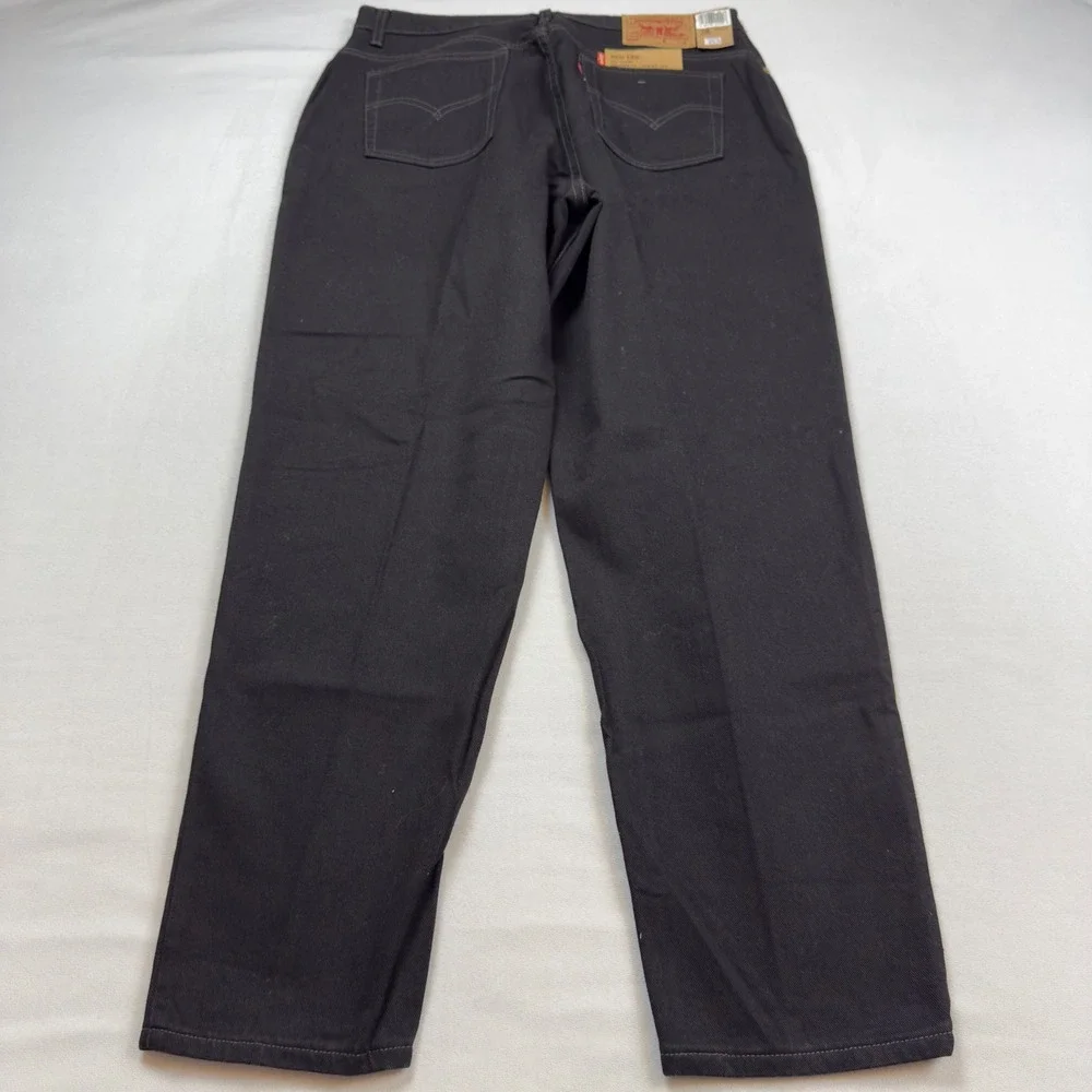 Levis 550 Relaxed Fit Tapered Leg Black Jeans Mens 18 Reg 15551-0260 NWT Vintage